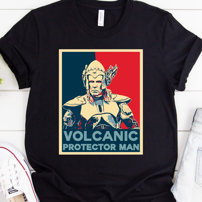 T Eurovision Hope Poster Volcanic Protector Man Volcano Fire Saga Jaja Ding Dong Contest AMZ_Mockup 1 (1)